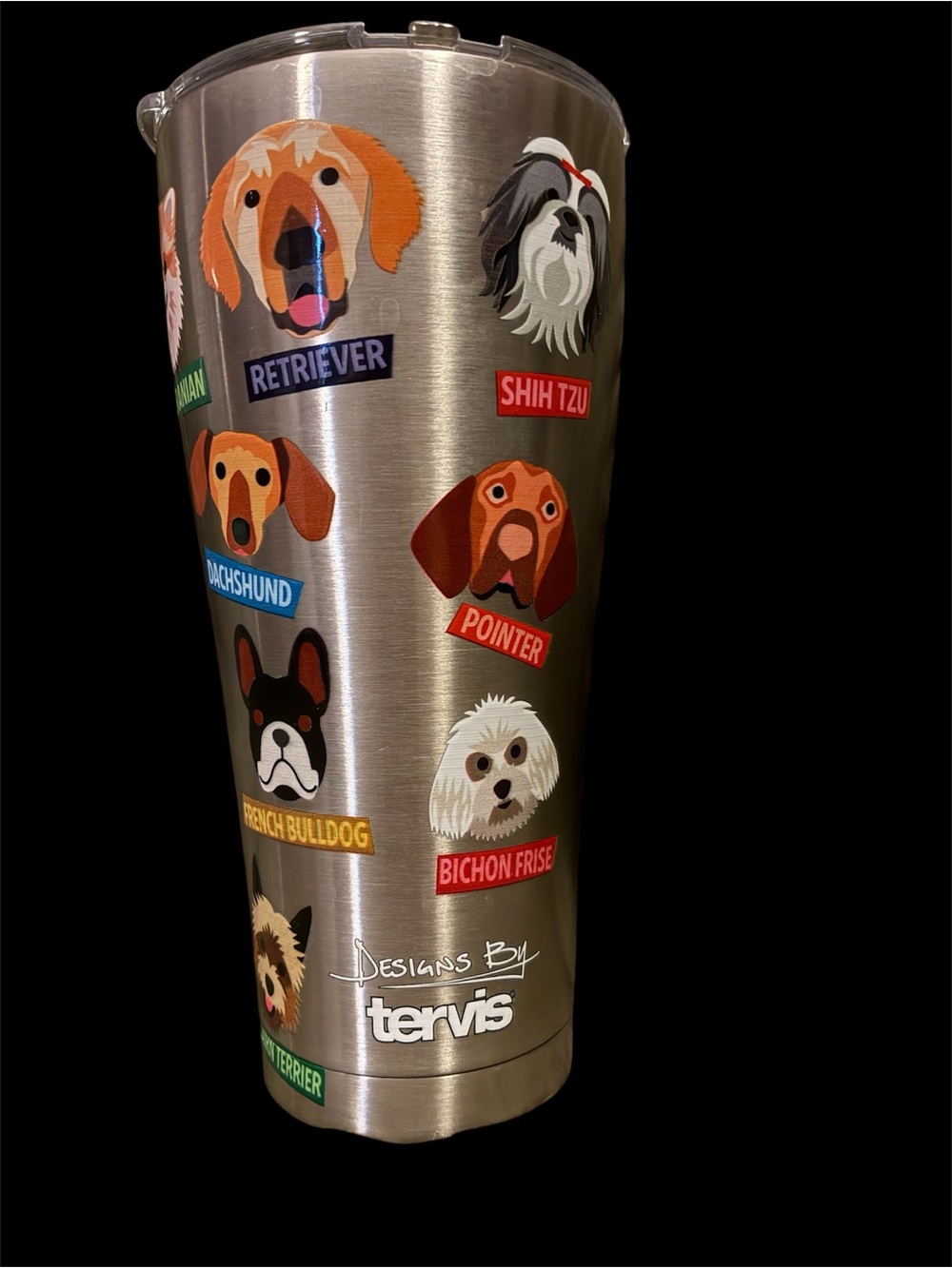 Tervis 30 oz Stainless Steel Dog Breed Tumbler